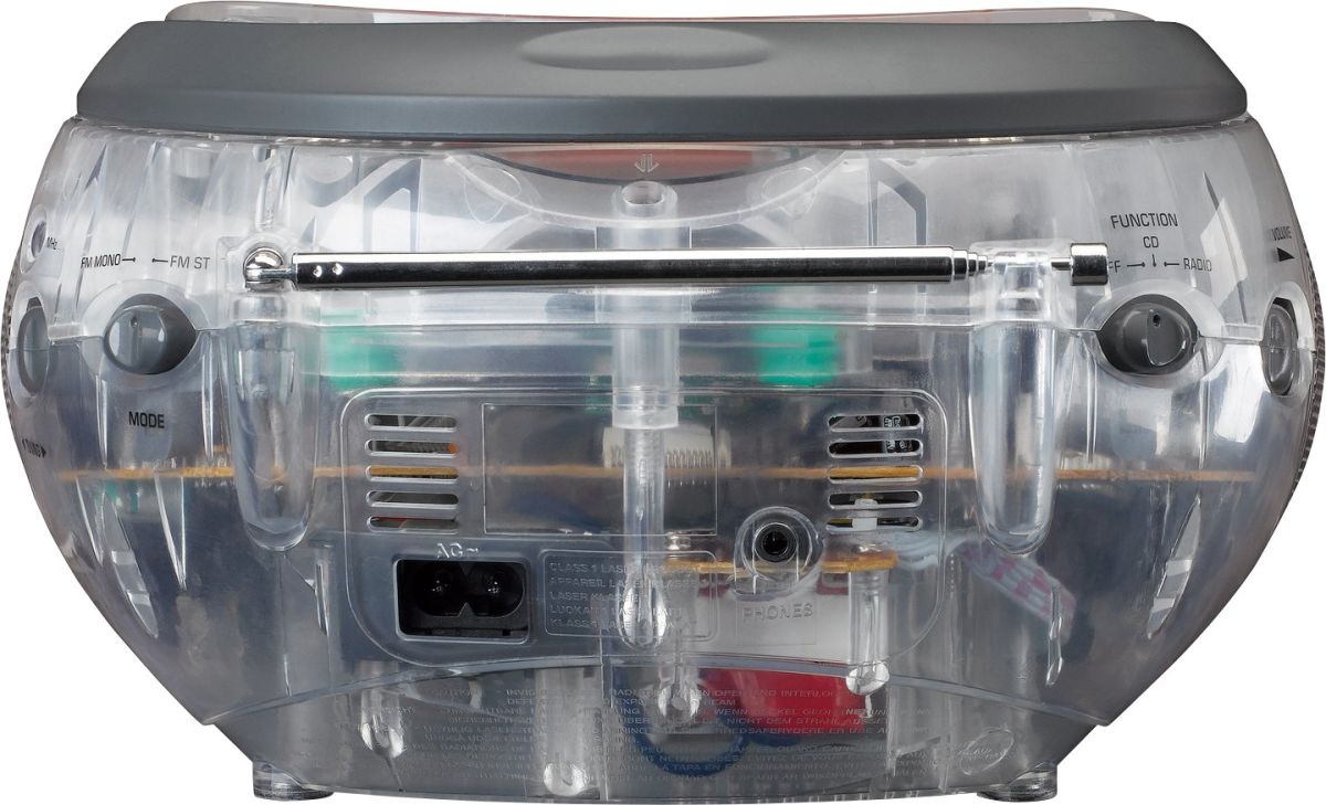 UKW-Radio m.CD SCD-24 transparent