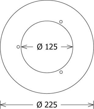 Deckenausgleichsring ZDAR 125.145-205 si