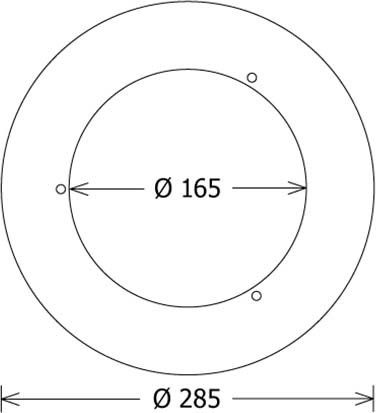 Deckenausgleichsring ZDAR 165.205-265 si