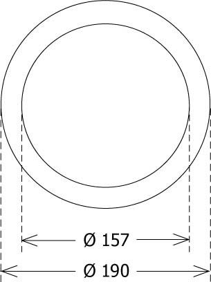 Deckenverstärkungsring BIXX 150