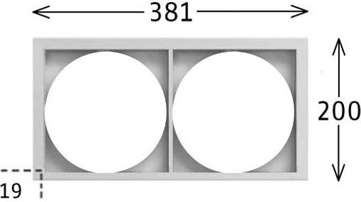 Einbaurahmen SCER 33.200 si