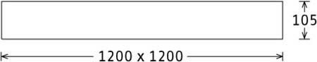 LED-Anbauleuchte PLL521200401/DALI ws