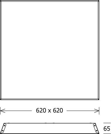 LED-Einlegeleuchte PLL-ECO593.0625.40.2