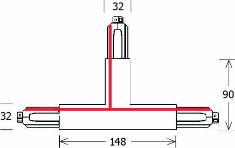 T-Verbinder ST-A T/PE-IN-L/9015