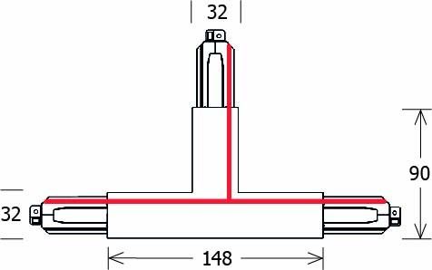T-Verbinder ST-A T/PE-INR9016 sw