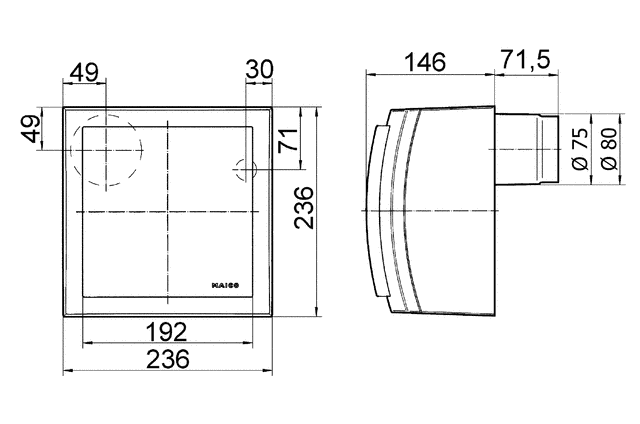 Abluftsystem ER-AP 60 H