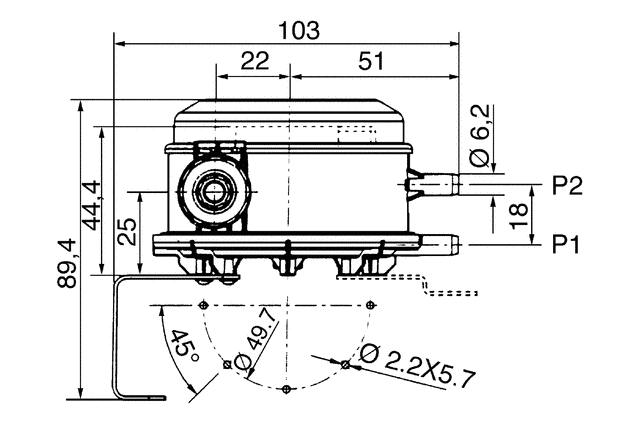 Differenzdruckwächter DW 1000