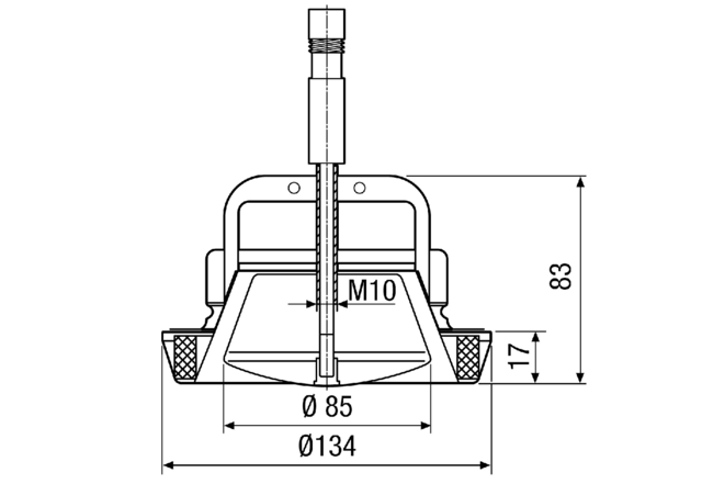 Tellerventil Brandschutz WBV 10