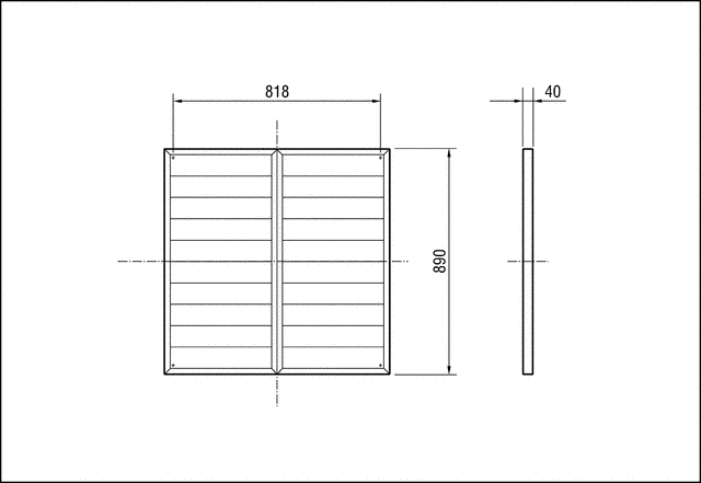 Verschlussklappe ARP 71