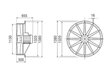 Wandventilator DAS 112/6