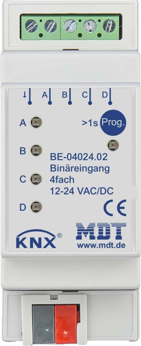 Binäreingang 4-fach 2TE BE-04024.02 Binäreingang 4-fach 2TE BE-04024.02