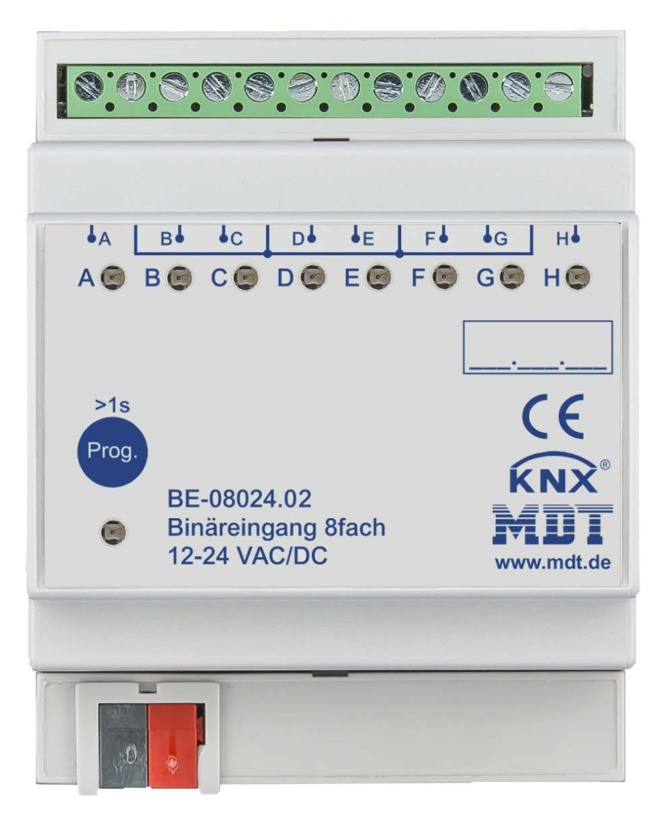 Binäreingang 8-fach 4TE BE-08024.02 Binäreingang 8-fach 4TE BE-08024.02