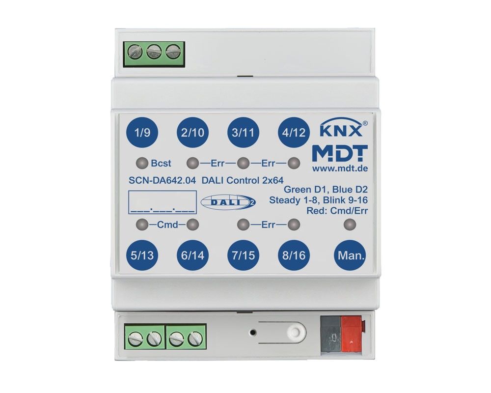 DALI Control 2x64 Gateway SCN-DA642.04 DALI Control 2x64 Gateway SCN-DA642.04
