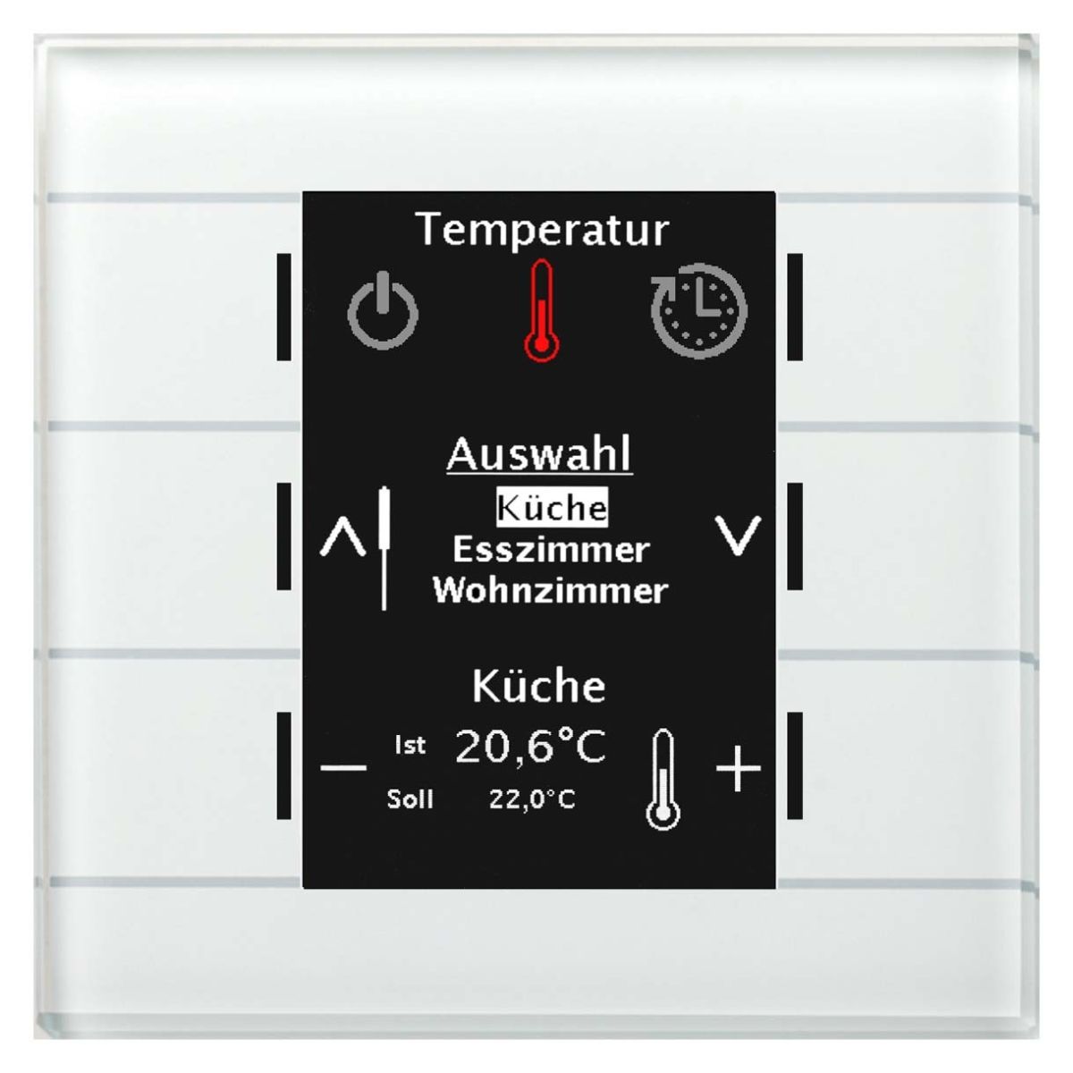 Glas Bedienzentrale Smart BE-GBZW.01 Glas Bedienzentrale Smart BE-GBZW.01