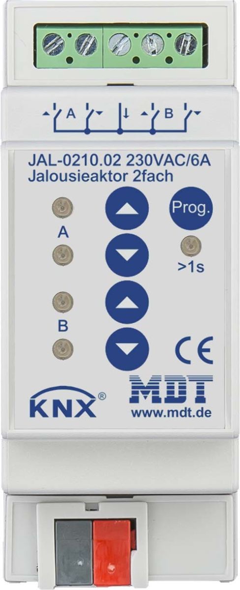 Jalousieaktor 2-fach JAL-0210.02