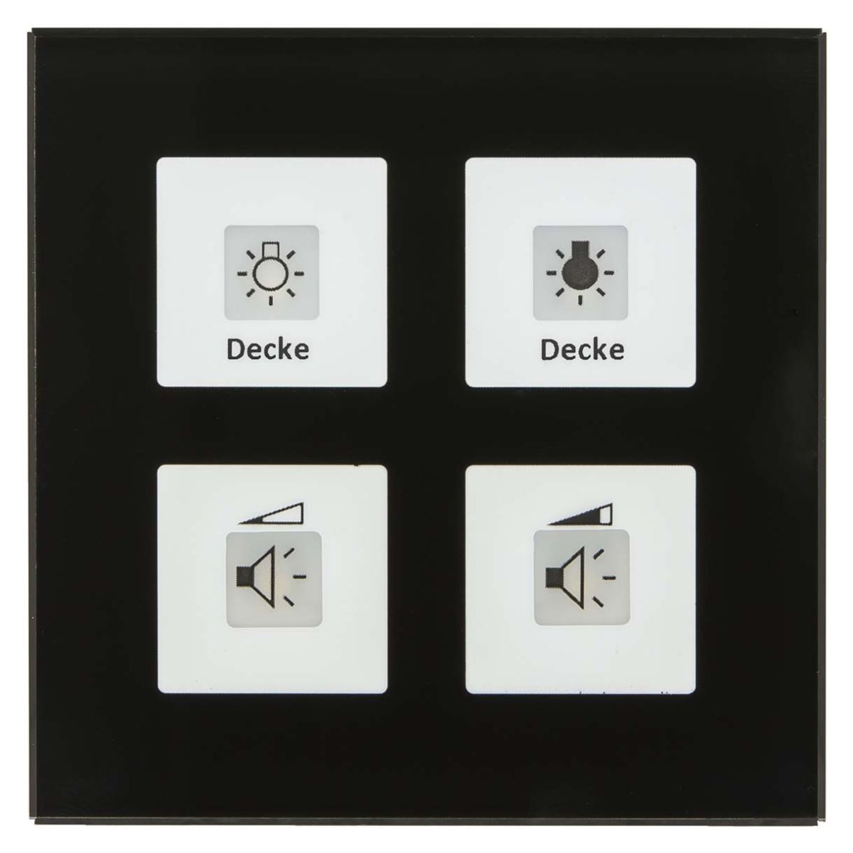 KNX RF+Funk Glastaster RF-GTT4S.01 KNX RF+Funk Glastaster RF-GTT4S.01