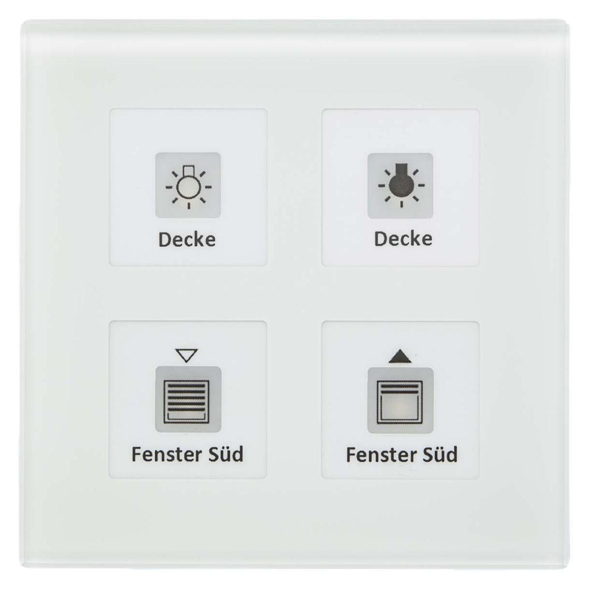 KNX RF+Funk Glastaster RF-GTT4W.01 KNX RF+Funk Glastaster RF-GTT4W.01