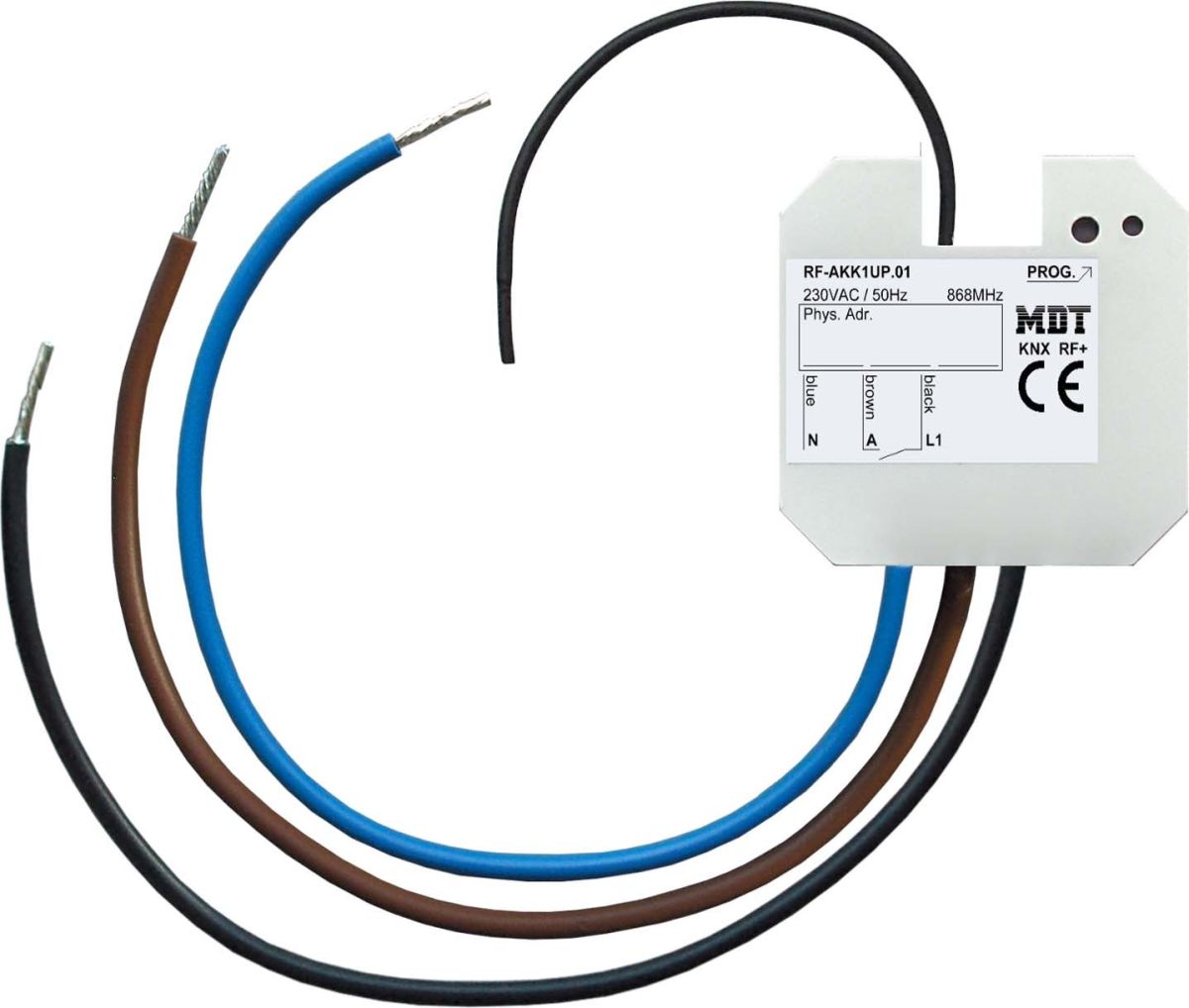 KNX RF+Funk Schaltaktor RF-AKK1UP.01 KNX RF+Funk Schaltaktor RF-AKK1UP.01