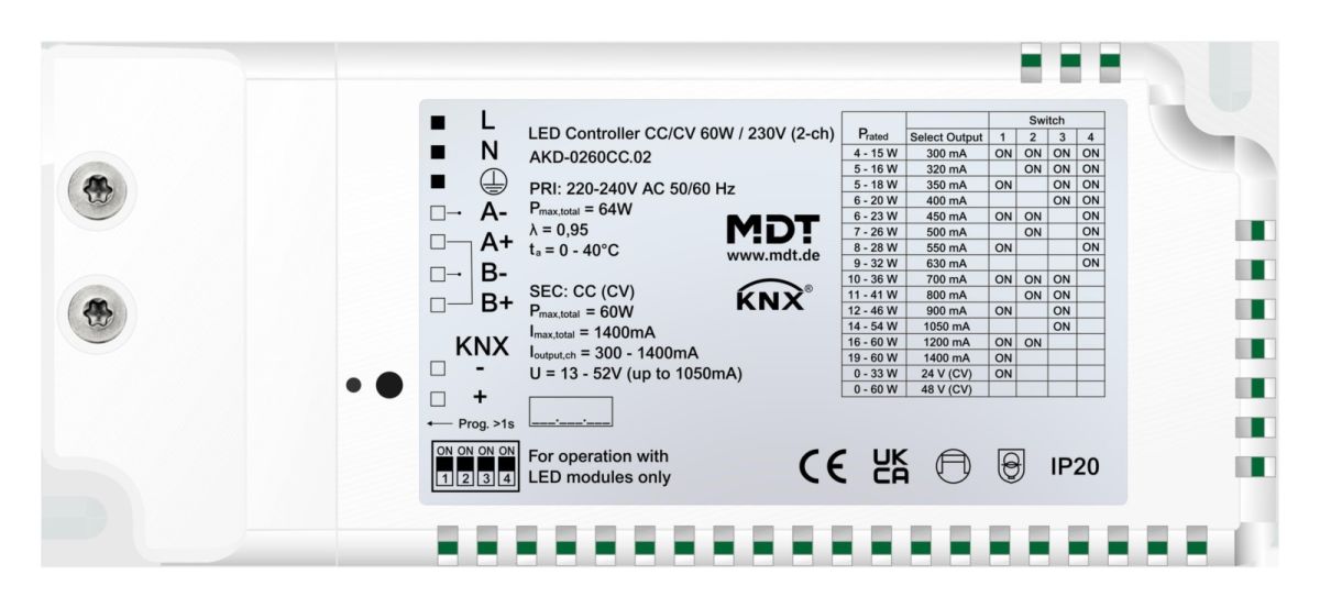 LED Controller CC/CV AKD-0260CC.02