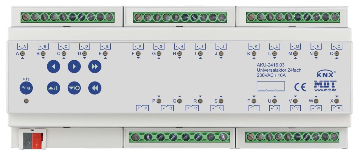 Universalaktor 24fach12TE16A AKU-2416.03 Universalaktor 24fach12TE16A AKU-2416.03