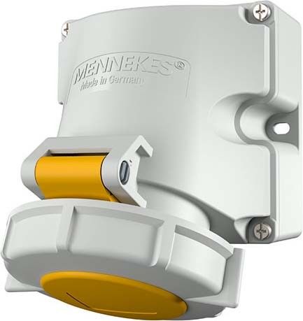 CEE Steckdose TwinCONTACT 9120 4p 16A 110V gelb CEE Steckdose TwinCONTACT 9120 4p 16A 110V gelb