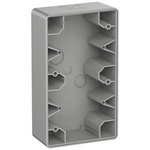 Aufputz-Gehäuse 2fach MEG4024-7060