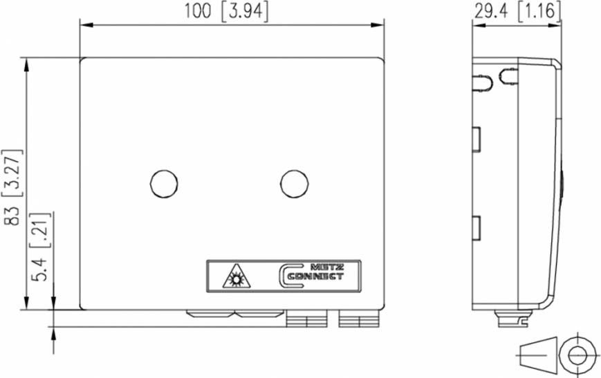 OpDAT LWL-Anschlusseinheit 150C049HK0030E