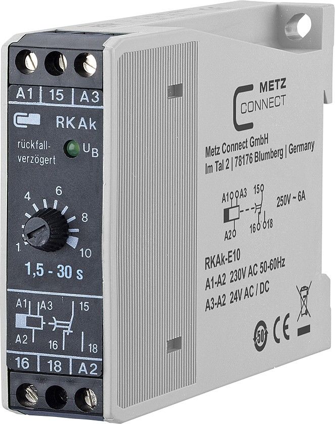 Zeitrelais RKAk-E10 1,5-30S Zeitrelais RKAk-E10 1,5-30S