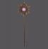 LED Erdspießleuchte Sonne 19775-70 rost