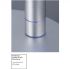 Tischleuchte Juby 4131-55 stahl