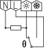 Raumtemperaturregler RTBSU-401.210#00