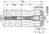 Abstandsmontagesystem Thermax 10/200 M8