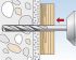 Nageldübel N 6x30/1 P (100)