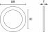 Dichtungsscheibe AWS-M63 CR BK 10