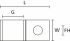 EDS-Besfestigungssockel SSPC6 SS316 ML 100
