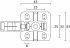 IWS-Wellrohrhalter CTCC-IWS17-MB43-GY20