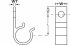 Kabelhalter 8D20 POM BK 200