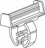 Kennzeichnungsclip WICA-AC10-25 BK