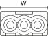 Verbindungsdosenklemme HCPM-5 PC BU 75