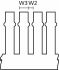 Verdrahtungskanal HTWD-PN-80X40