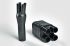 Vierfinger-Formteil 418-4-B8W2 PO-X BK