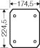 Isolierstoff-Montageplatte EB MP 25