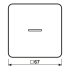 KNX RF Taster 1fach CD 10911 ST RF BR