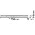 LED-Feuchtraumleuchte DPS1200 32W840IP65GY
