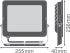 LED-Fluter FLCOMPV90W865SYM100B