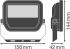 LED-Fluter FLPFM20W4000KSYM100W