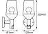Wandleuchte m. Sensor E27 ENDURA#4058075477971