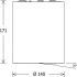 LED-Anbau-Downlight BTN-A 302.30.50DA ws
