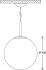 LED-Pendelleuchte GLO 450.2630.1DA ws