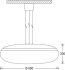 LED-Pendelleuchte TIBI-P 6005840DA sw